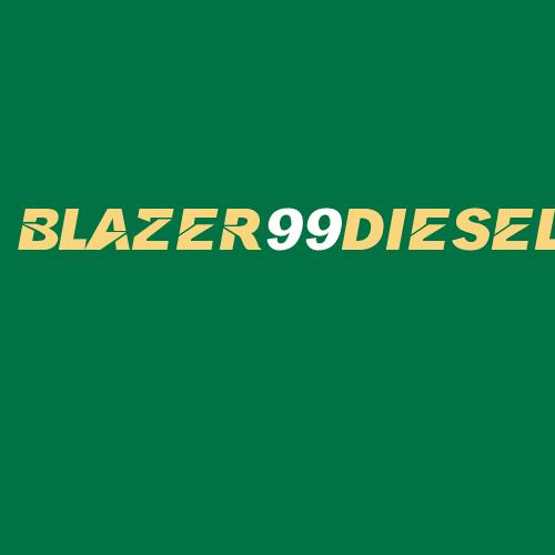 Logo da BLAZER99DIESEL