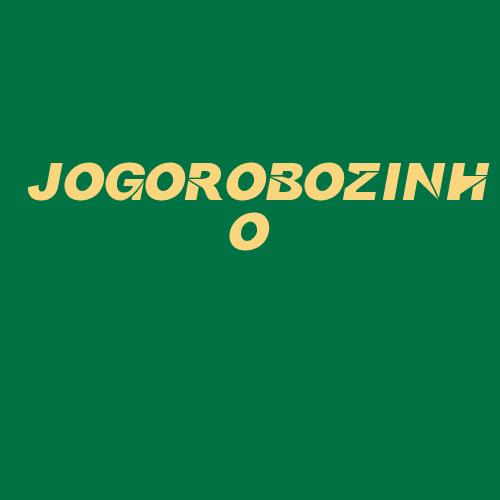 Logo da JOGOROBOZINHO